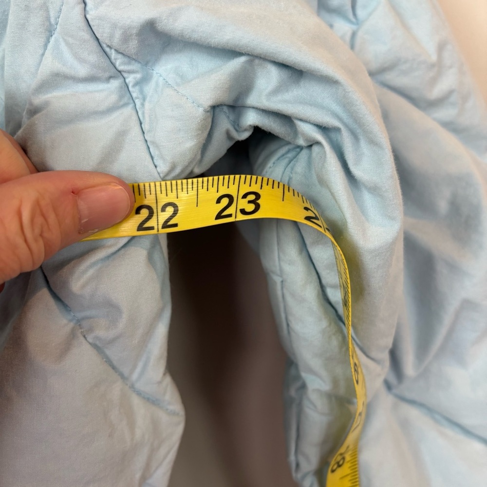 Light Blue Down Robe Size M‎ - Picture 7 of 9
